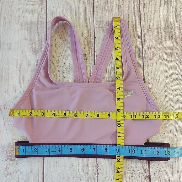 Speedo Keyhole Bikini Swim Top Style 7723973 sz S - Picture 10 of 12